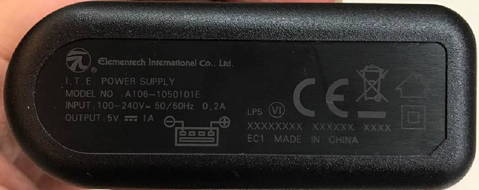 CipherLab 83хх/80х1, Power Supply