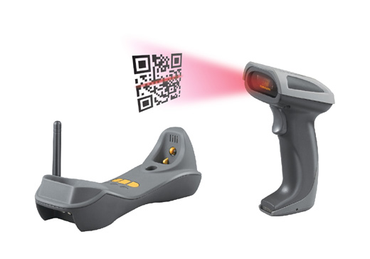 Mindeo CS 3290-2D gray scanner, charge & communication base, USB