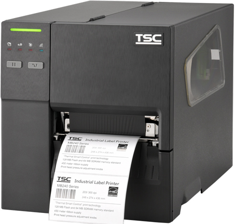 TSC MB340, LED дисплей, WiFi slot-in housing (128MB memory)